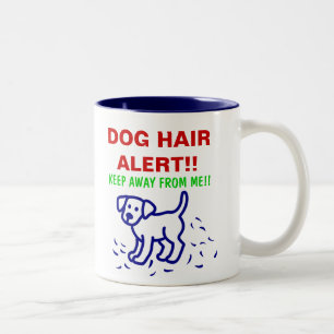 DOG HAIR ALERT - Labrador Tweekleurige Koffiemok