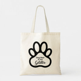 Dog Hair Glitter Paw Tas