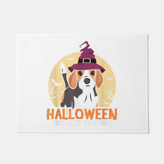 Dog Halloween Deurmat (Voorkant)