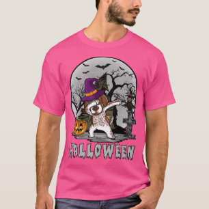 Dog Halloween German Shorthaired Pointer H T-shirt