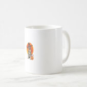 Dog Halloween Miniature Schnauzer Jack O Lantern P Koffiemok (Voorkant rechts)