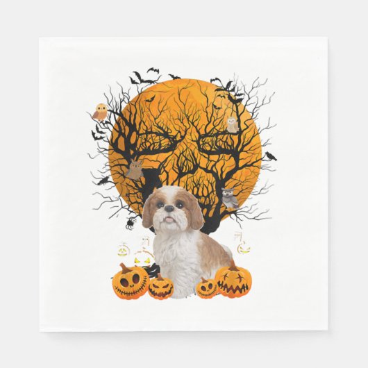 Dog Halloween Servet (Voorkant)