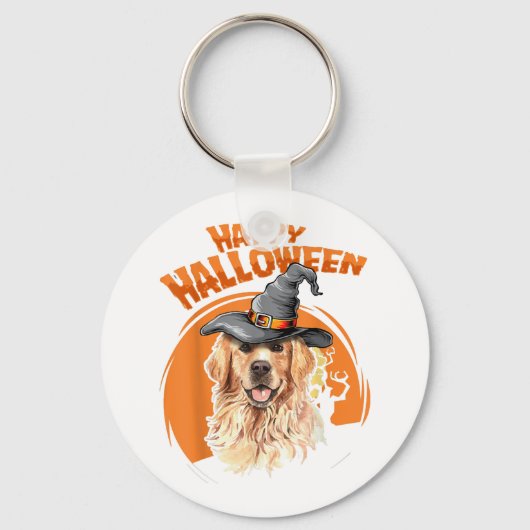 Dog Halloween Sleutelhanger (Voorkant)
