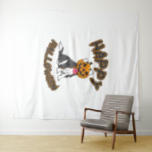 Dog Halloween T ShirtHappy Halloween Dog T Shirt Wandkleed (In Situ (horizontaal))