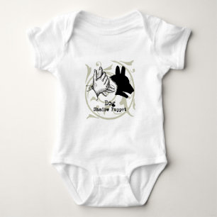 Dog Hand Puppet Shadow Games  Romper