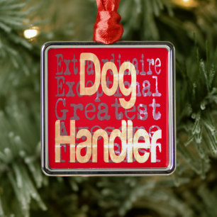 Dog Handler Extraordinaire Metalen Ornament