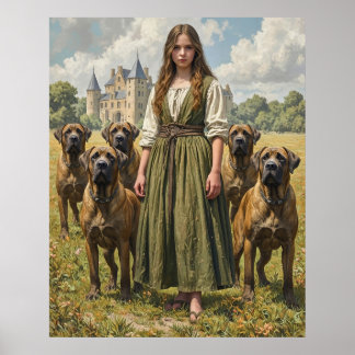 Dog Handler Poster