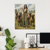 Dog Handler Poster (Thuiskantoor)