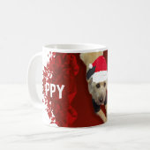 Dog Happy Holiday Mug Koffiemok (Voorkant links)