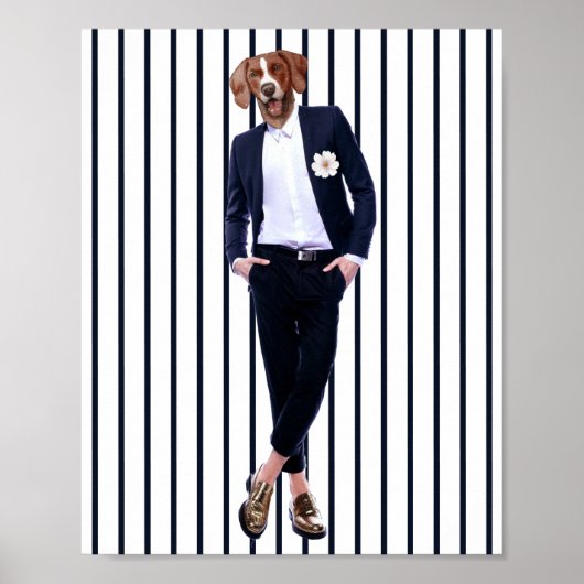 Dog Head Poster (Voorkant)