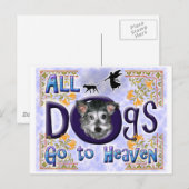 Dog Heaven Briefkaart (Voorkant / Achterkant)