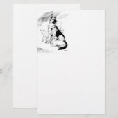 Dog Heaven Briefpapier (Voorkant / Achterkant)
