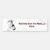 Dog Heaven, de Master's Flock Bumpersticker (Voorkant)