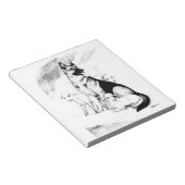 Dog Heaven, de Master's Flock Notitieblok (Schuin)