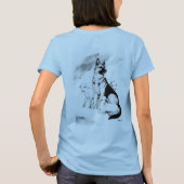 Dog Heaven, de Master's Flock T-shirt (Achterkant)
