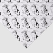 Dog Heaven, de Master's Flock Tissuepapier (Detail)