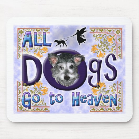 Dog Heaven Muismat (Voorkant)