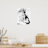 Dog Heaven Poster (Keuken)