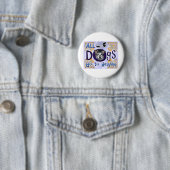 Dog Heaven Ronde Button 5,7 Cm (In situ)