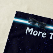 Dog heeft de sterren in de steek gelaten strandlaken (In situ)