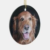 Dog Herembrance Ornament/Golden Retriever Keramisch Ornament (Rechts)