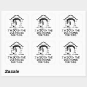 DOG HOUSE aangepaste kleuren stickers (Vel)