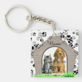 Dog House Custom Memorial Sleutelhanger (Voorkant)