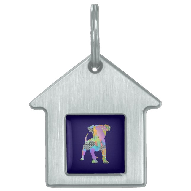 Dog House Huisdieren Naamplaatje (Voorkant)
