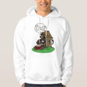 Dog House Mannen Hoodie (Voorkant)