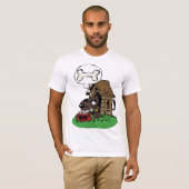 Dog House Mannen T-shirt (Voorkant volledig)
