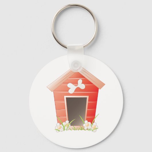  Dog House Sleutelhanger (Voorkant)