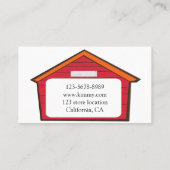 Dog House Visitekaartje (Achterkant)