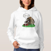 Dog House Vrouwen Hoodie (Voorkant)