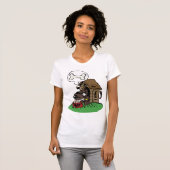 Dog House Vrouwen T-shirt (Voorkant volledig)