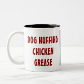 DOG HUFFING $14,95 TWEEKLEURIGE KOFFIEMOK (Links)