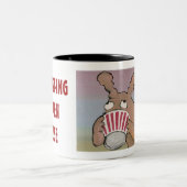 DOG HUFFING $14,95 TWEEKLEURIGE KOFFIEMOK (Center)