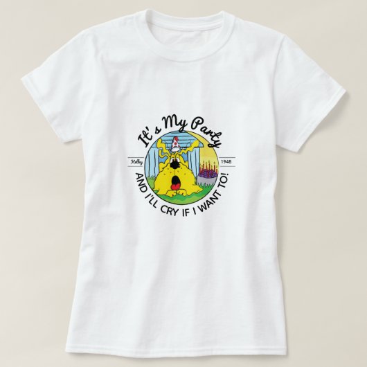 Dog HUH! Birthday Squad T-shirt (Design voorkant)