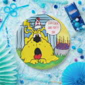Dog HUH! Funny Birthday Party Papieren Bordje (Feest)