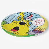 Dog HUH! Funny Birthday Party Papieren Bordje (Gekanteld)