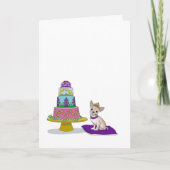 Dog humor verjaardagskaart kaart (Voorkant)