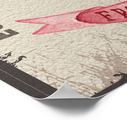 Dog Ice-cream grappig Alaskan Malamute Poster (Hoek)