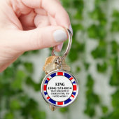 Dog-ID-Label - Aangepast ontwerp voor Uniefacter Sleutelhanger (Hand)