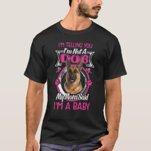 Dog ik ben geen Duitse herderhond T-shirt