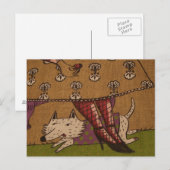 Dog Illustration Briefkaart (Voorkant / Achterkant)