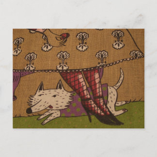 Dog Illustration Briefkaart