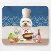 Dog in Chef Pet Koks Soup Muismat (Voorkant)