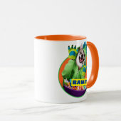 Dog in Dinosaur Costume Mok (Voorkant rechts)