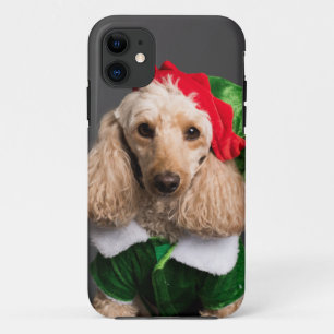Dog in Elf Costume Case-Mate iPhone Case