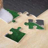 Dog in Elf Costume Legpuzzel (Zijkant)