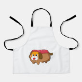 Dog in Hotdog Schort (Voorkant)